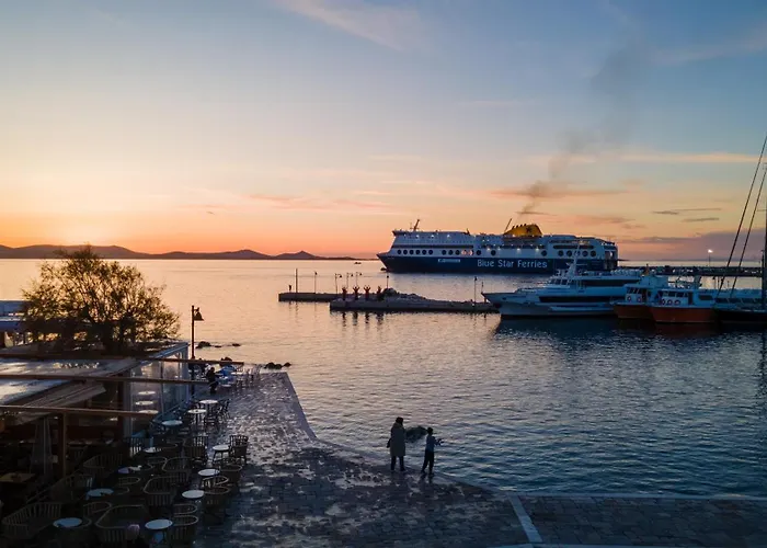 Due Venti Downtown Naxos Sunset View
