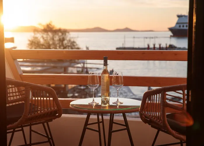 Due Venti Downtown Naxos Sunset View