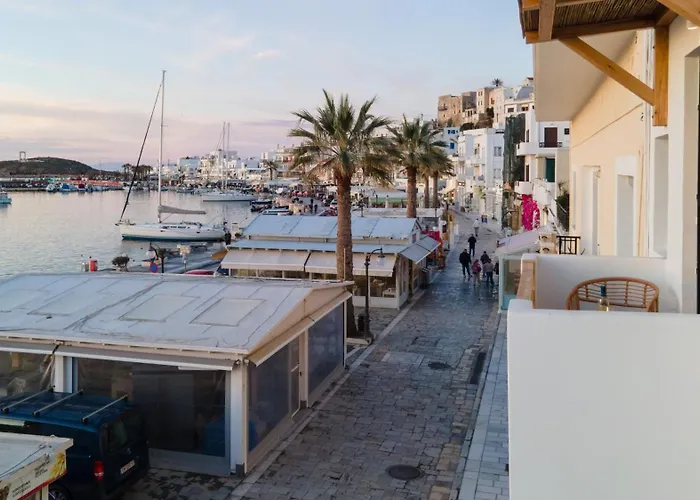 Apartment Due Venti Downtown Naxos Sunset View