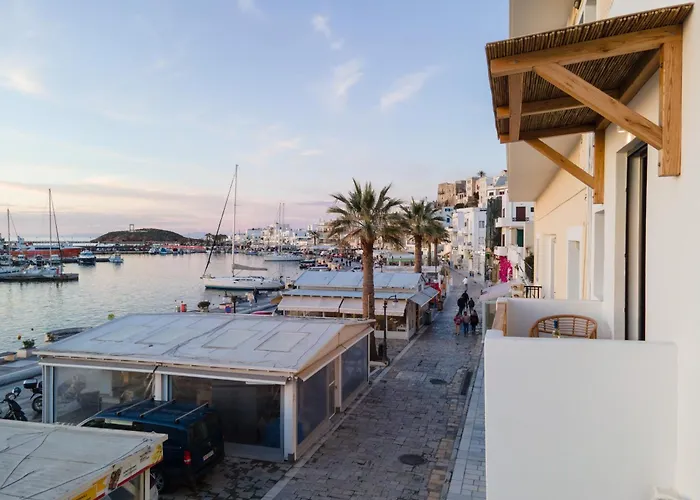 Apartment Due Venti Downtown Naxos Sunset View